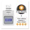 Upunch HN2500 Electronic Calculating Time Clock Bundle, LCD Display, Beige/Gray HN2500 - alternate 5